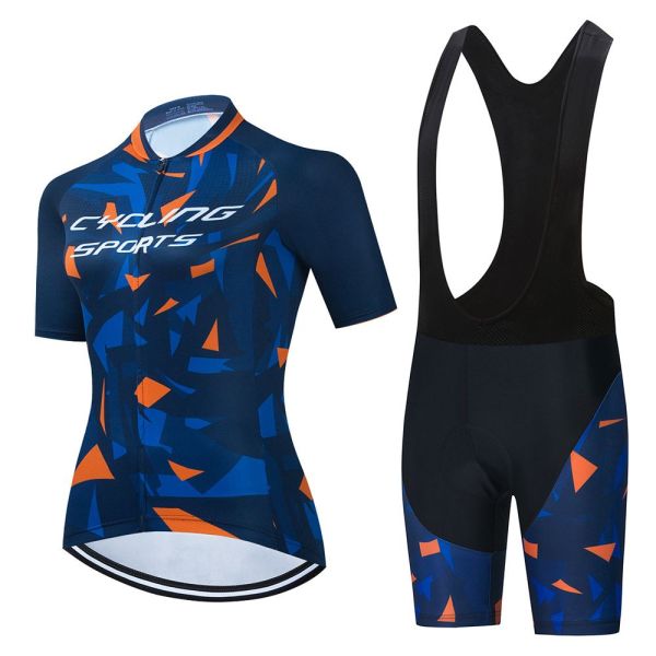 Women's Road Race Pro Team Cycling Short-sleeved Suit Cycling