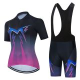 Women's Road Race Pro Team Cycling Short-sleeved Suit