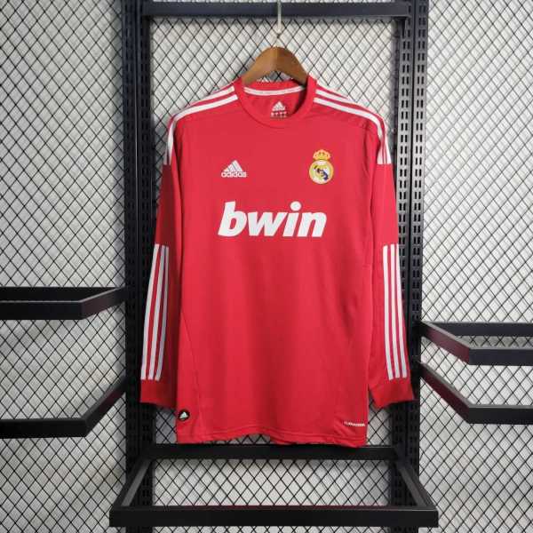 Real Madrid 2011/2012 Away Retro L/S Jersey