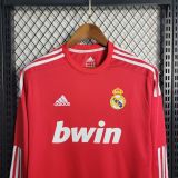 Real Madrid 2011/2012 Away Retro L/S Jersey