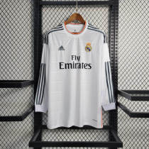 Real Madrid 2013/2014 Home Retro L/S Jersey