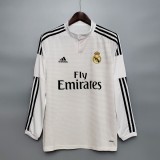Real Madrid 2014/2015 Home Retro L/S Jersey