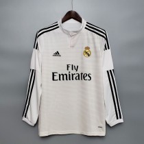 Real Madrid 2014/2015 Home Retro L/S Jersey