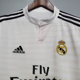 Real Madrid 2014/2015 Home Retro L/S Jersey