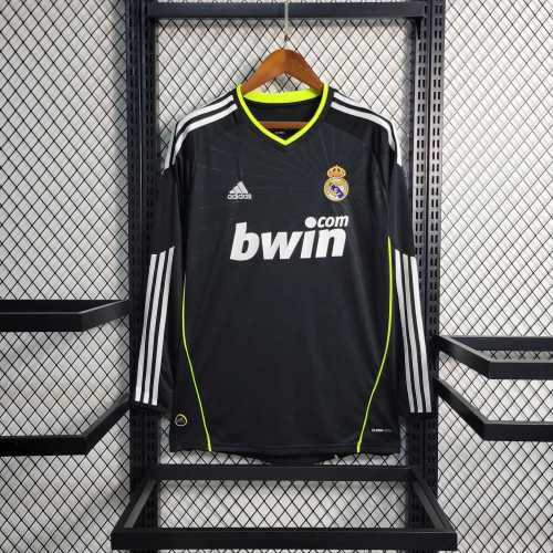 Real Madrid 2010/2011 Away Retro L/S Jersey