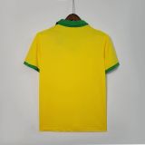 Brazil 1957 Home Retro Jersey