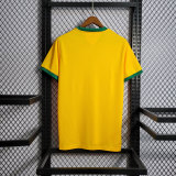 Brazil 1974 World Cup Home Retro Jersey