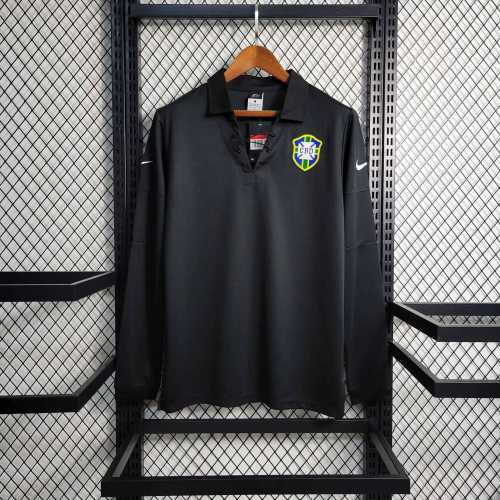 Brazil 2004 Centenary Special Retro Long Sleeve Jersey