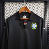 Brazil 2004 Centenary Special Retro Long Sleeve Jersey