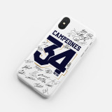 Real Madrid 34 Champions Signature Phone Case