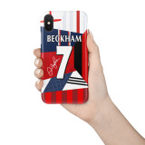 David Beckham Career Stitching Jerseys Phone Case