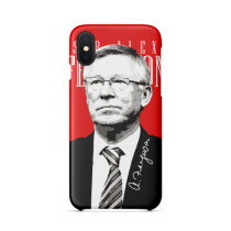 Sir Alex Ferguson Head Portrait Illustration Phone Case