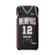 Ja Morant Retro Black Jersey Phone Case