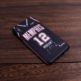 Ja Morant Retro Black Jersey Phone Case