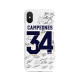 Real Madrid 34 Champions Signature Phone Case