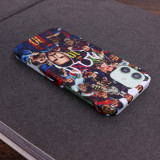 Lionel Messi Career Silhouette of the Back Phone Case