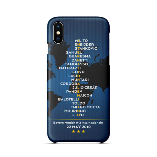 Inter Milan Three-Peat Players Phone Case