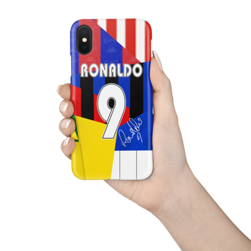 Ronaldo Career Stitching Jersey Phone Case