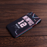 Ja Morant Retro Black Jersey Phone Case