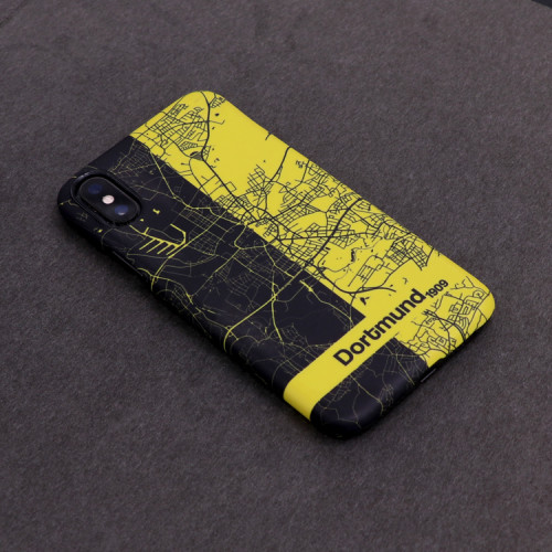 Borussia Dortmund Artistic City Map Phone Case