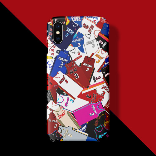 Dwyane Wade Career Jersey Phone Case
