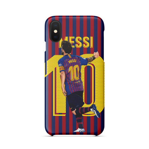 Lionel Messi Back Artistic Illustration Phone Case
