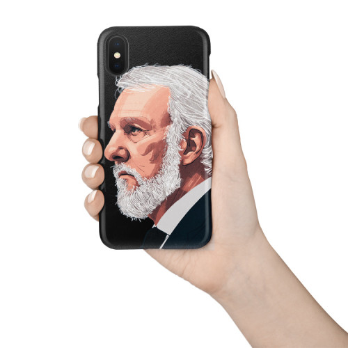 Gregg Popovich Illustration Phone Case