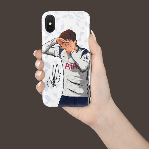 Son Heung-Min Celebration Illustration Phone Case