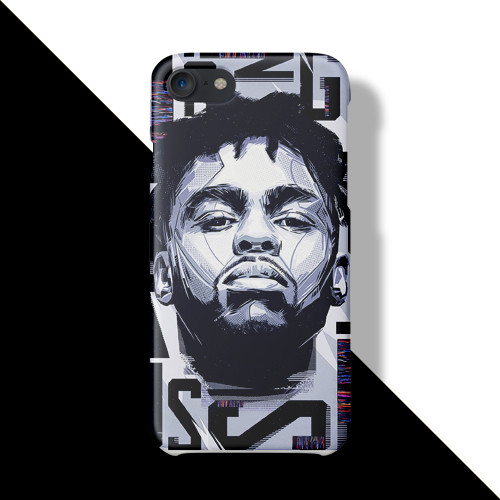 D'Angelo Russell Head Portrait Phone Case