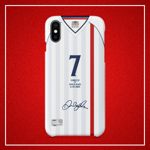 David Beckham 2001-02 Jersey Phone Case