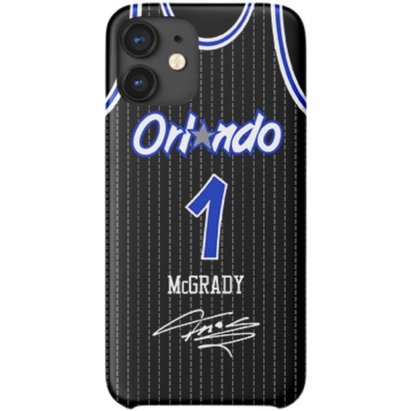 Tracy McGrady Classic Jersey Black Phone Case
