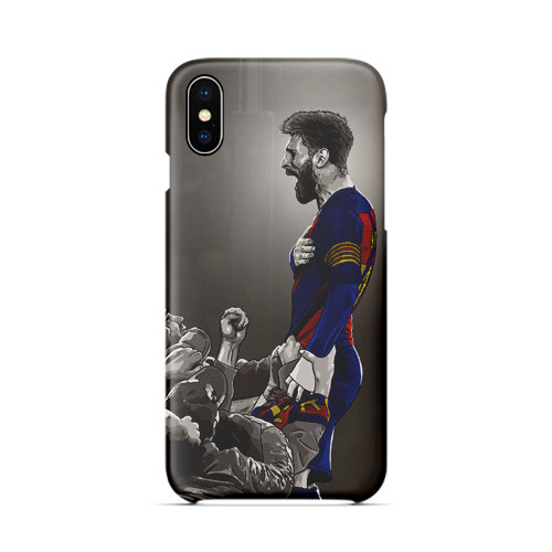 Lionel Messi Goal Celebration Illustration Phone Case