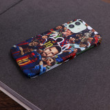 Lionel Messi Career Silhouette of the Back Phone Case