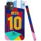 Lionel Messi Career Stitching Jersey Phone Case