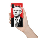 Sir Alex Ferguson Head Portrait Illustration Phone Case