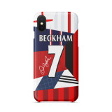 David Beckham Career Stitching Jerseys Phone Case