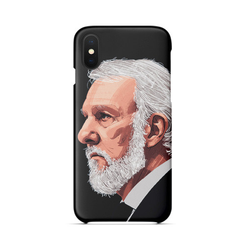 Gregg Popovich Illustration Phone Case
