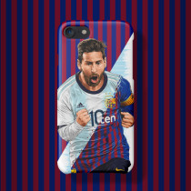 Lionel Messi Stitching Illustration Phone Case