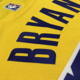 Men's Kobe Bryant Yellow Team Jersey - 75th Anniversary Edition
