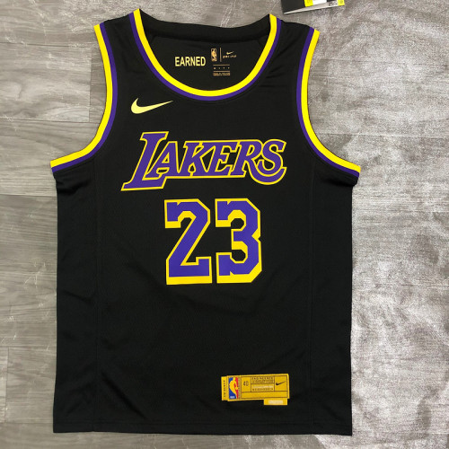 Men's Kobe Bryant 2020-21 Black Swingman Player Jersey - Earned Edition