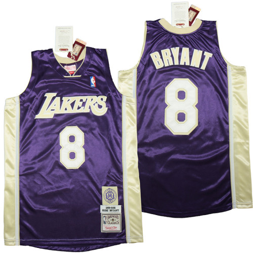 Kobe Bryant Purple Hall of Fame Class of 2020 #8 Authentic Retro Classics Jersey