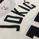 Nikola Jokic White Men's Player Jersey-Retro Classic Edition
