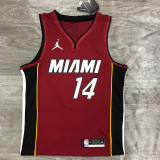 Men's Tyler Herro Red 2020-21 Swingman Player Jersey - Statement Edition