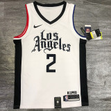 Men's Kawhi Leonard 2020-21 White Swingman Player Jersey – City Edition