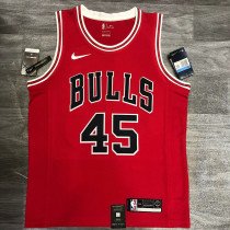 Michael Jordan Men's Red Player Jersey - Classic Edition