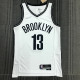 Men's Joe Harris White Team Jersey - 75th Anniversary Edition