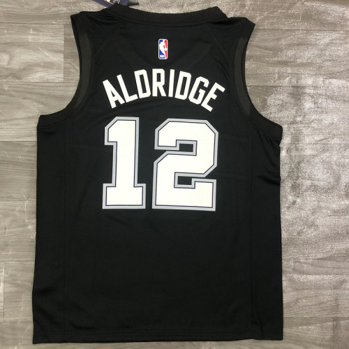 Men's LaMarcus Aldridge 2020 Black Swingman Player Jersey – City Edition