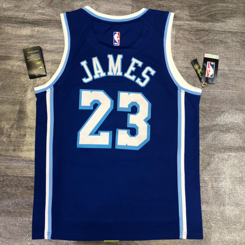 LeBron James Men's Blue Player Jersey - Retro Classic Joint Edition