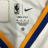 Men's Klay Thompson White Team Jersey - 75th Anniversary Edition