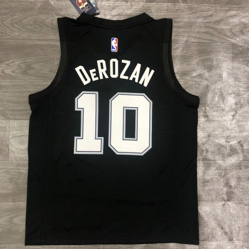 Men's Demar DeRozan 2020 Black Swingman Player Jersey – City Edition
